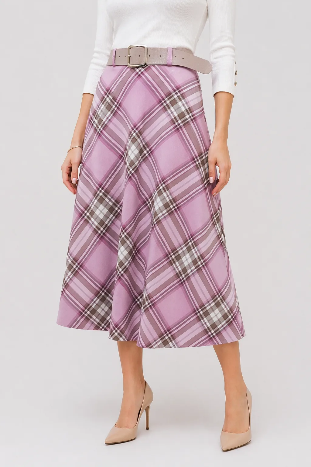 Дълга пола каре