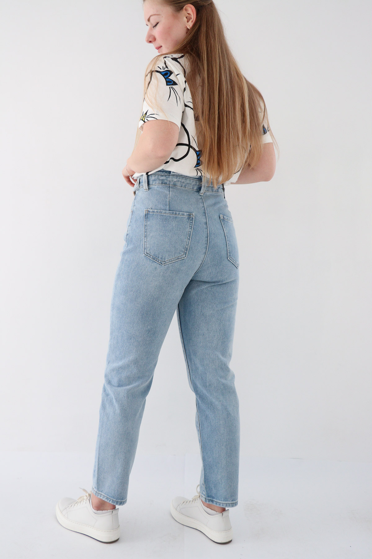 Дънки с висока талия - Image 4