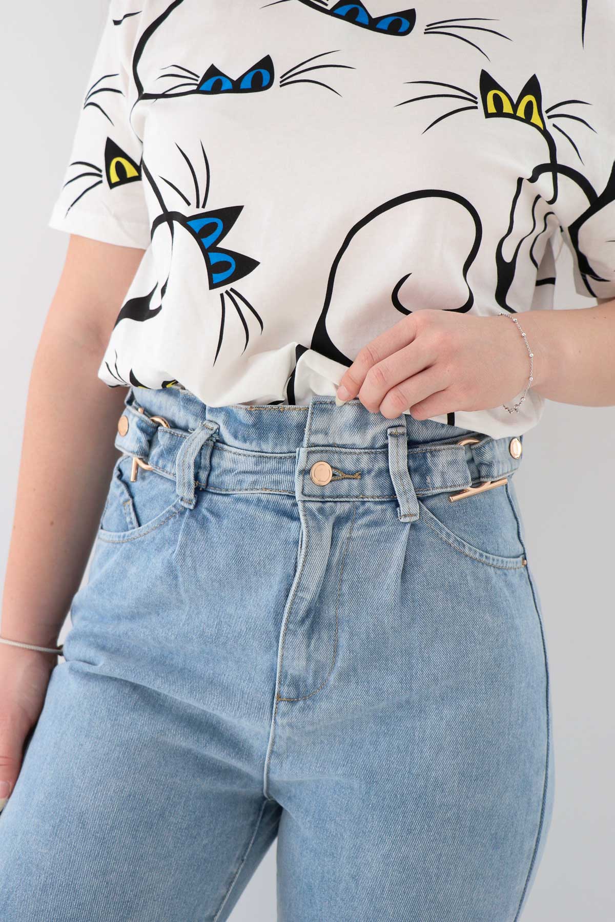 Дънки с висока талия - Image 5