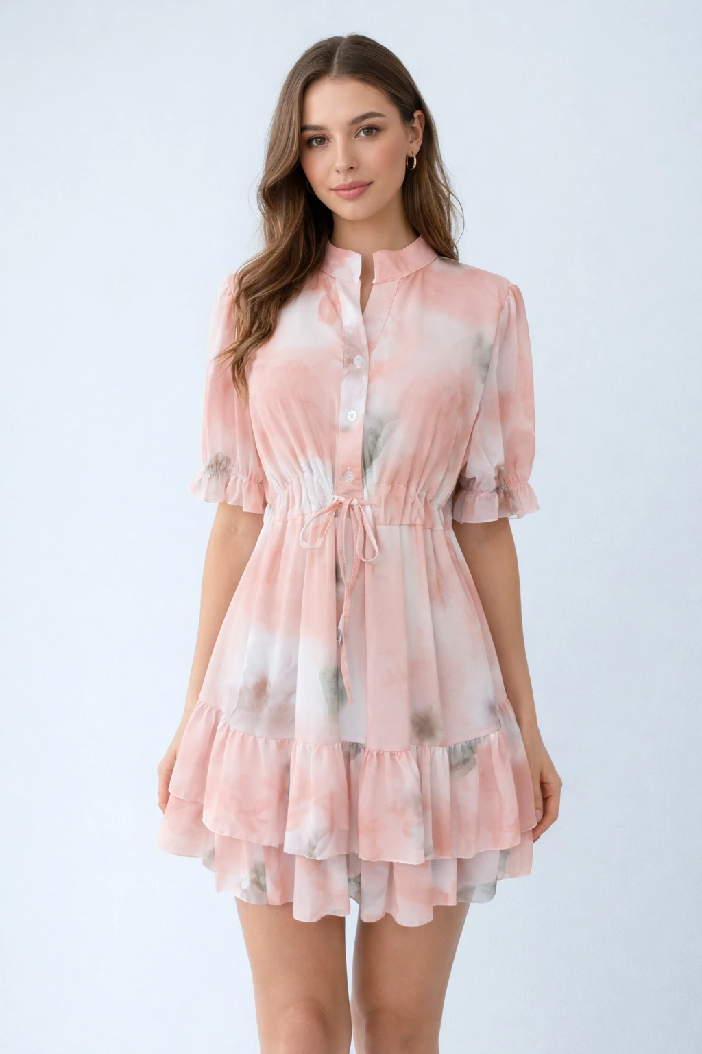 Рокля шифон