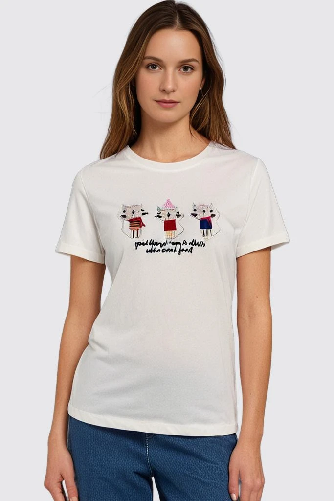 Тениска с котки