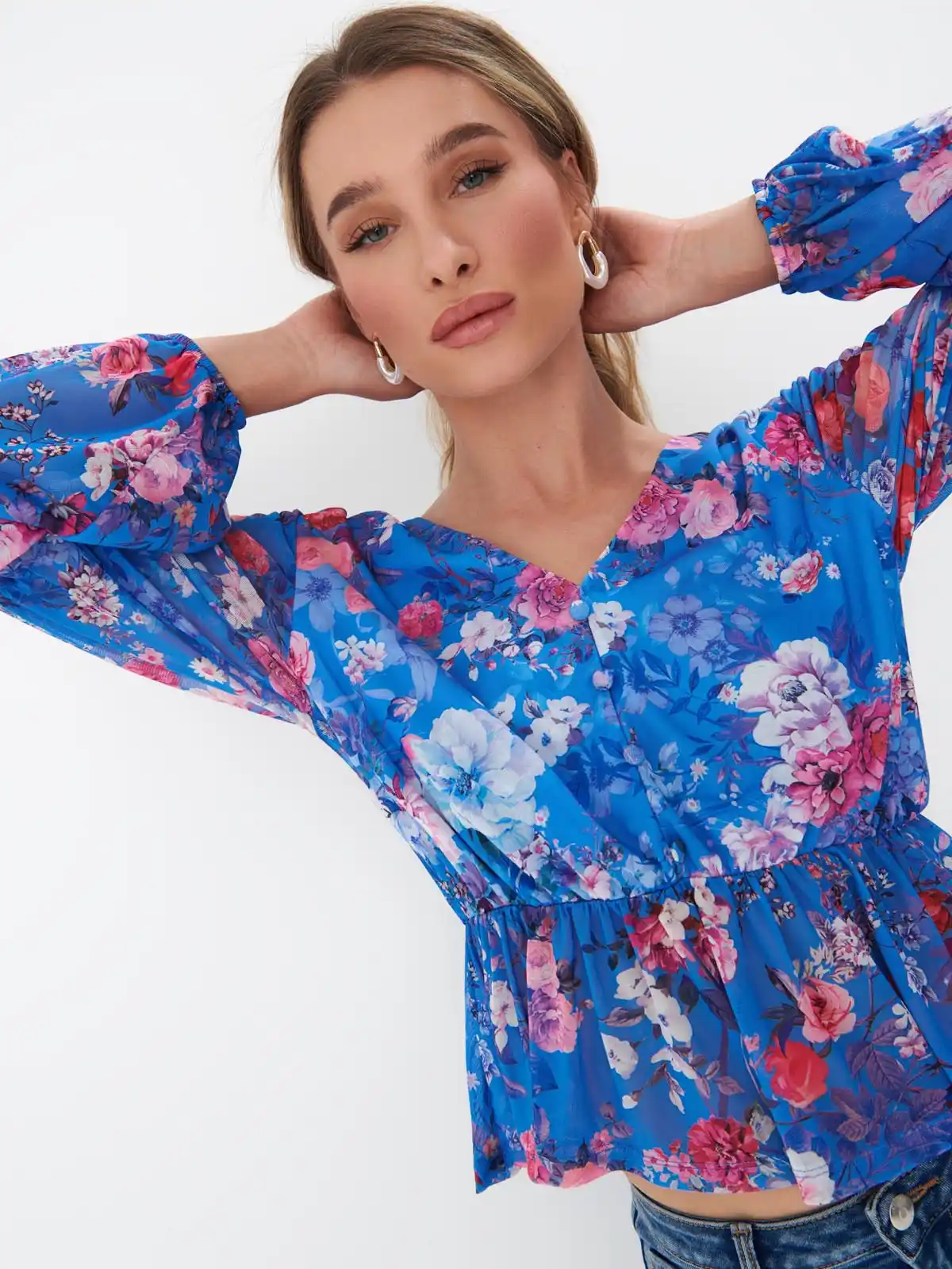 Блуза с флорален принт MOHITO - Image 4