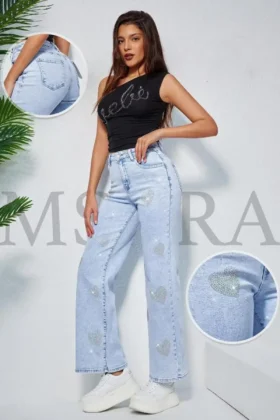 Дънки на сърца