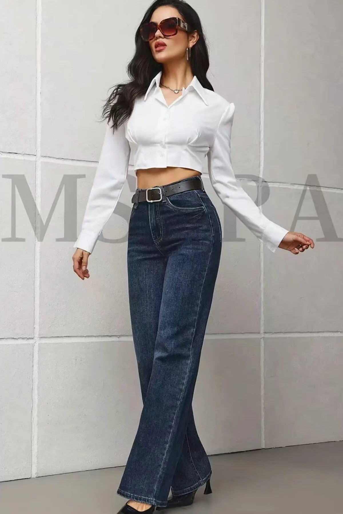 Дънки с прав крачол