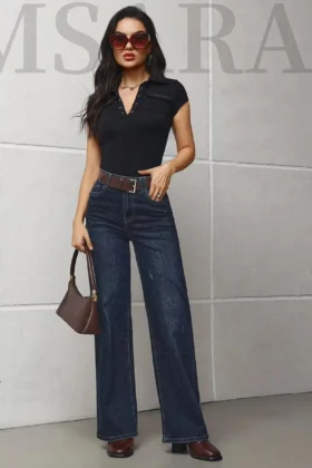 Дънки с прав крачол