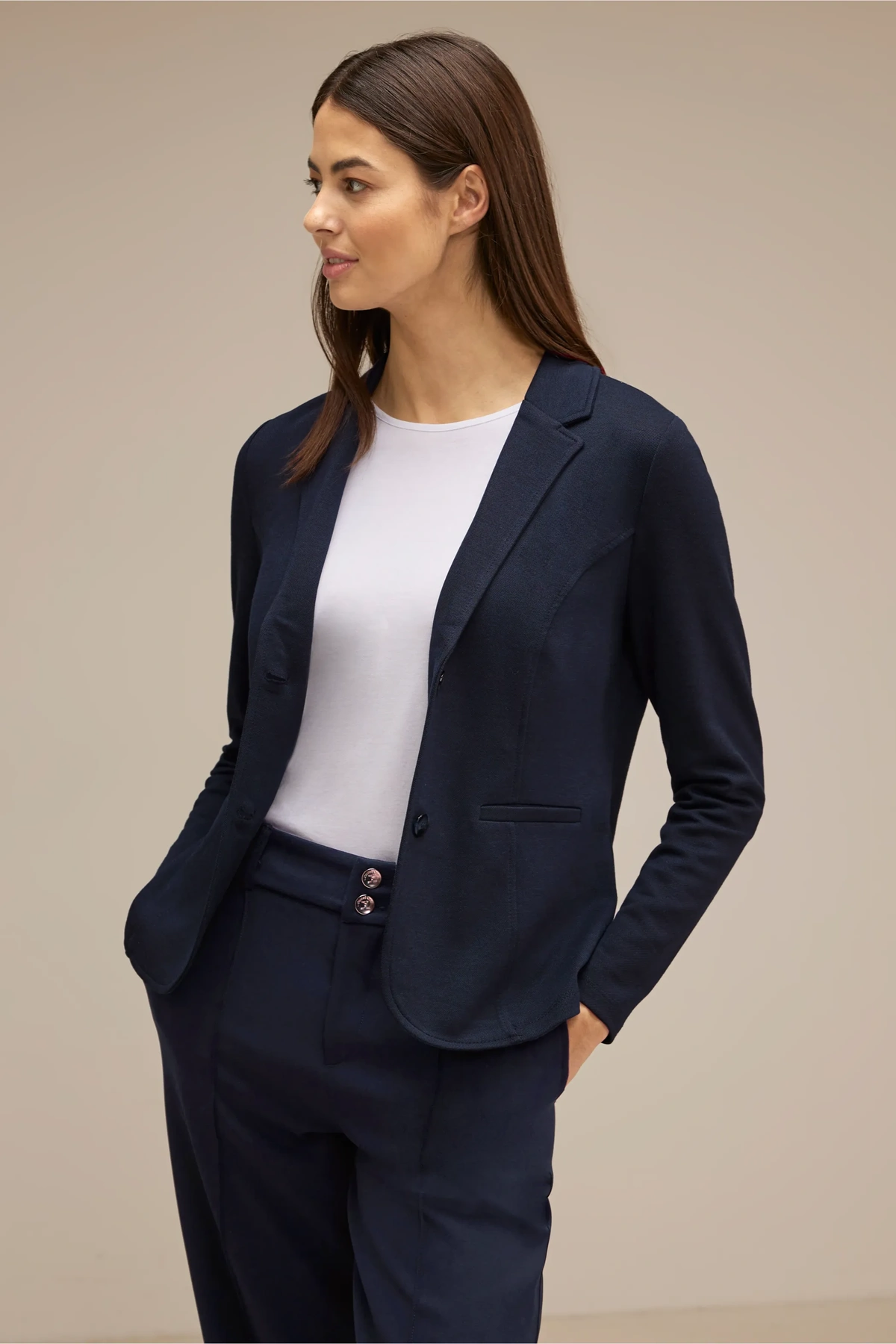 Синьо сако Street One