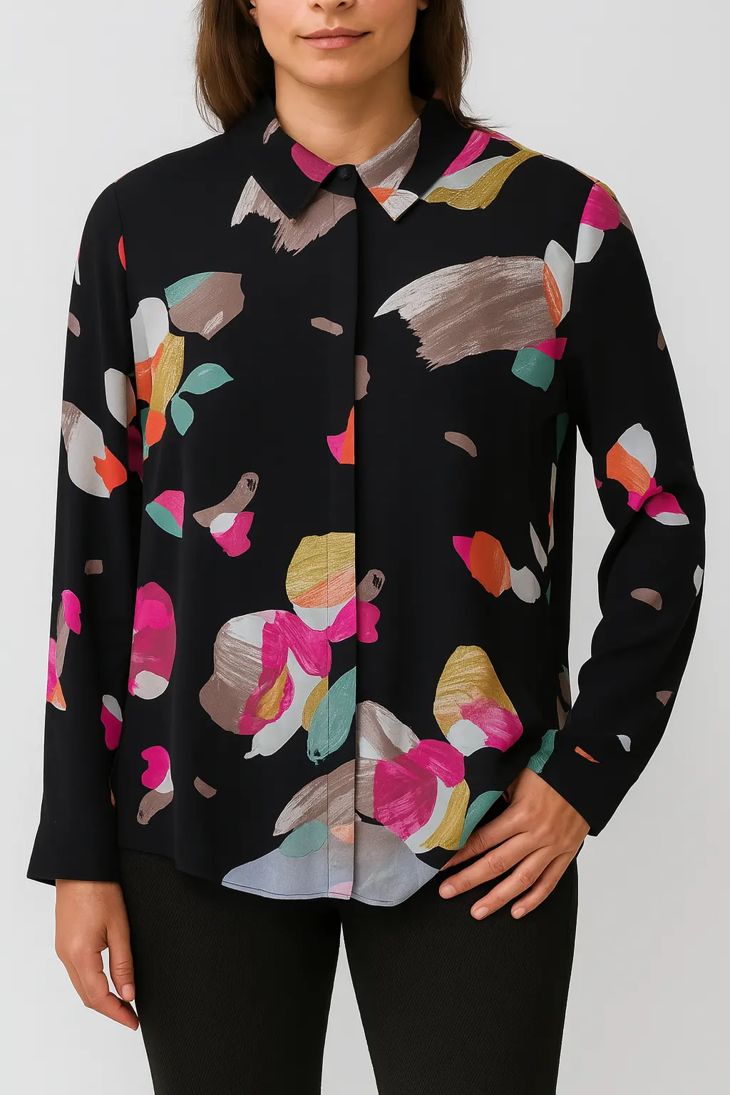 Риза с абстрактен принт Toomy Live