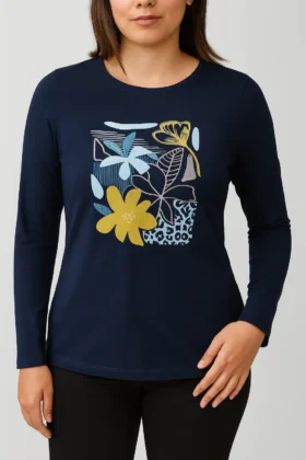 Тъмно синя блуза  Street One