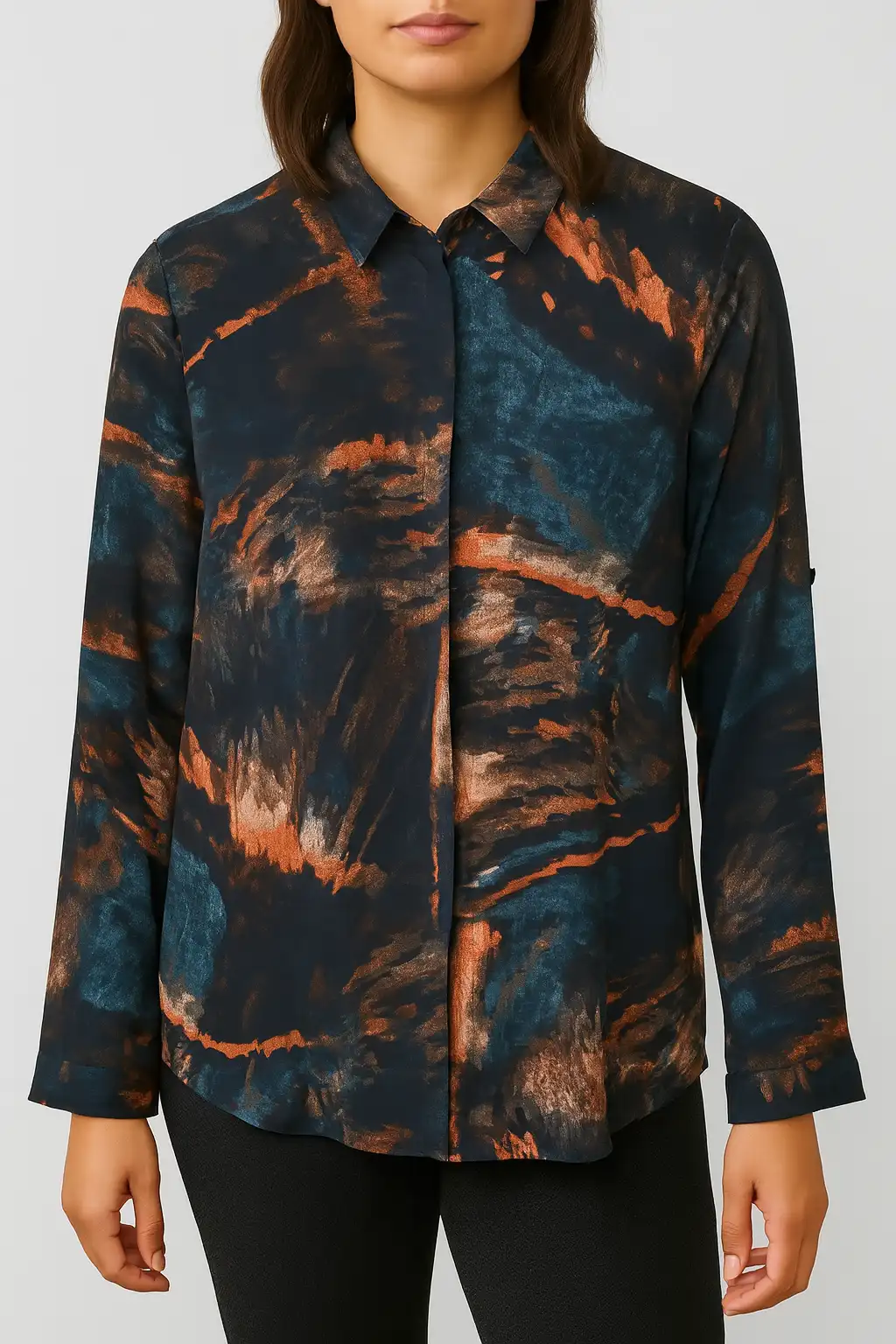 Риза с абстрактен принт Toomy Live