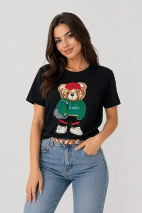 Тениска с 3D мече