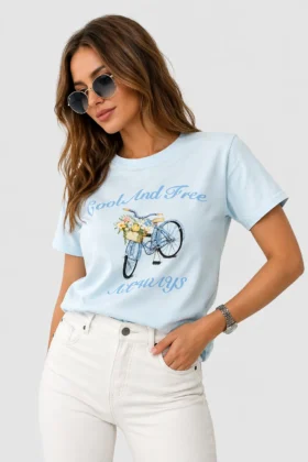 Тениска с колело