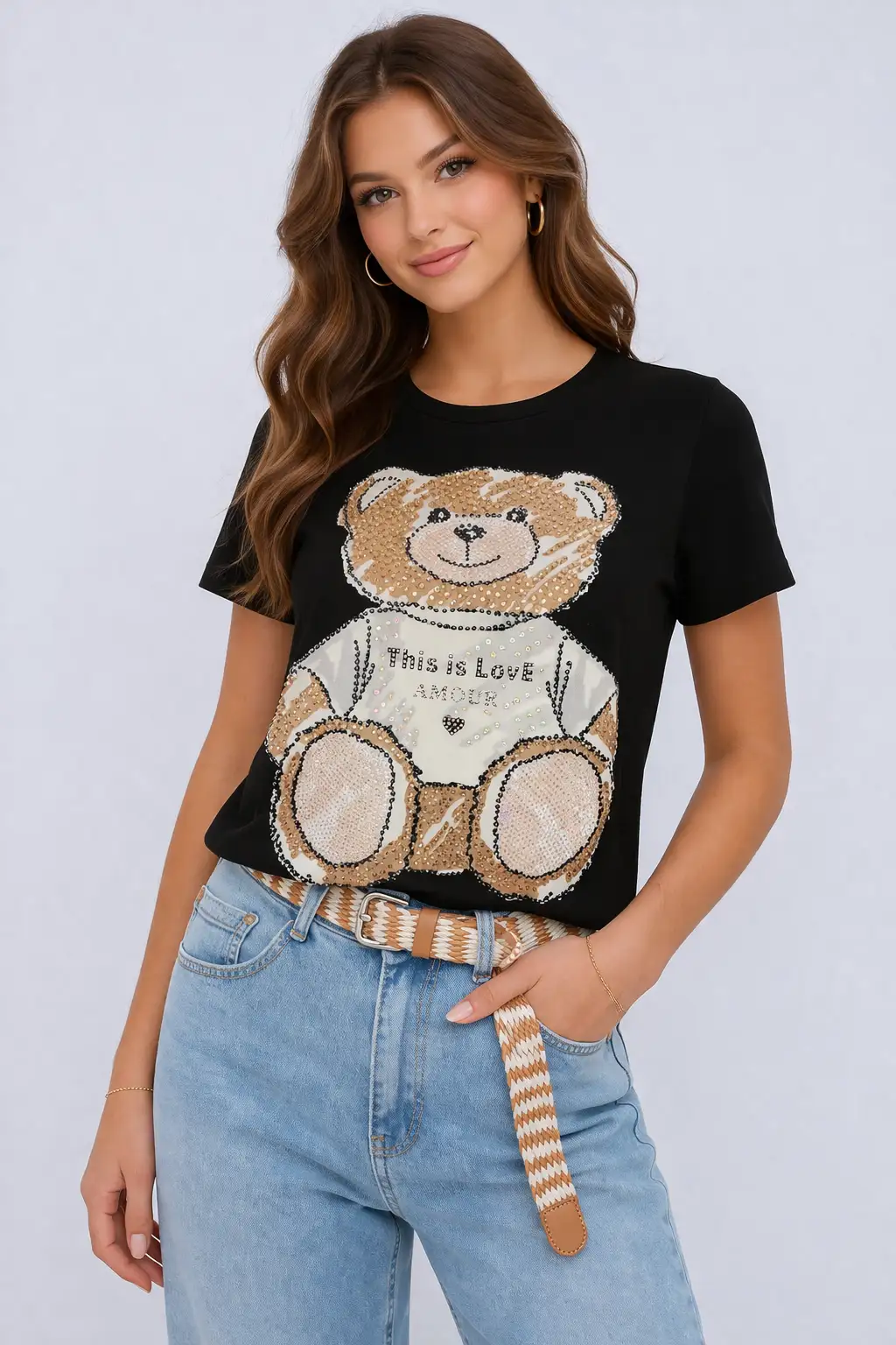 Тениска с мече