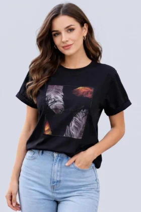 Тениска с листа X-trap