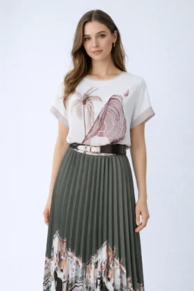 Блуза с палма