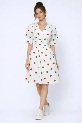 Рокля с ягоди