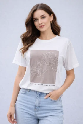 Тениска с цвете X-trap