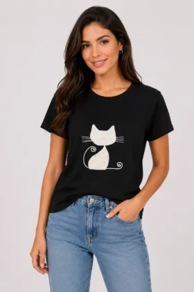 Tениска с коте