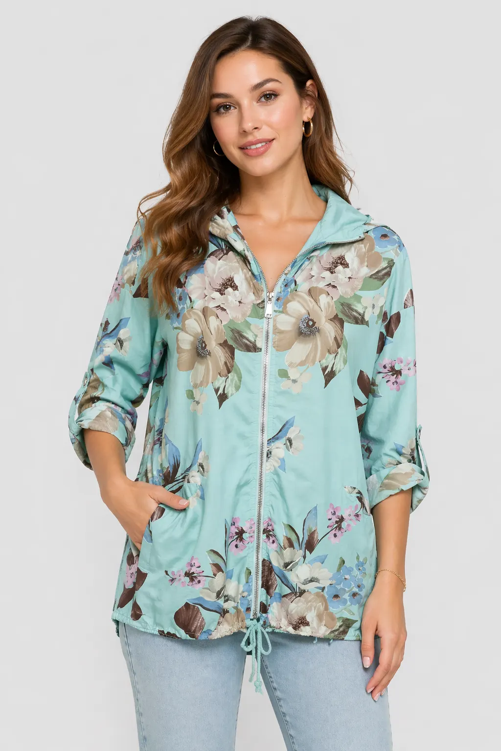 Ветровка зелена