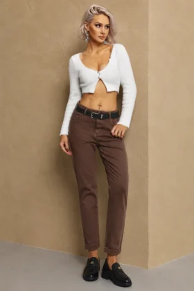 Дънки Mom Fit